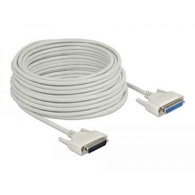 Delock Serial Cable D-Sub 25 male to female 20 m 2
