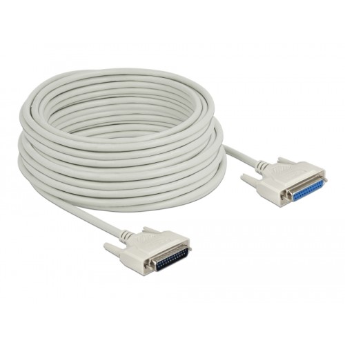 Delock Serial Cable D-Sub 25 male to female 20 m
