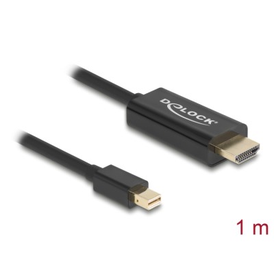 Delock Passive mini DisplayPort 1.1 to HDMI Cable 1 m