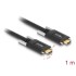 Delock Cable SuperSpeed USB 10 Gbps (USB 3.1 Gen 2) USB Type-C™ male > USB Type-C™ male with screws on the sides 1 m black