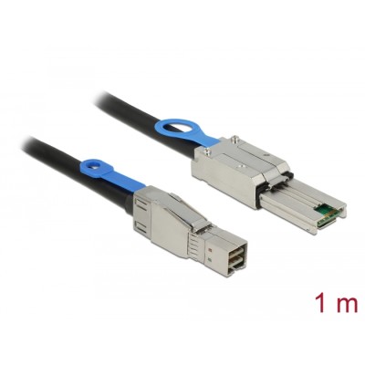 Delock Cable Mini SAS HD SFF-8644  Mini SAS SFF-8088 1 m