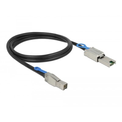 Delock Cable Mini SAS HD SFF-8644  Mini SAS SFF-8088 1 m 2