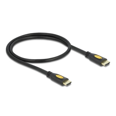 Delock Cable High Speed HDMI with Ethernet - HDMI-A male  HDMI-A male 4K 0.5 m 2