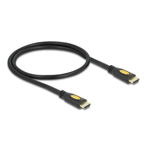 Delock Cable High Speed HDMI with Ethernet - HDMI-A male > HDMI-A male 4K 0.5 m