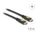 Delock Cable High Speed HDMI with Ethernet - HDMI-A male  HDMI-A male 4K 1.5 m