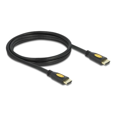 Delock Cable High Speed HDMI with Ethernet - HDMI-A male  HDMI-A male 4K 1.5 m 2