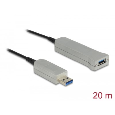 Delock Active Optical Cable USB 3.0-A male > USB 3.0-A female 20 m