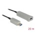 Delock Active Optical Cable USB 3.0-A male > USB 3.0-A female 20 m