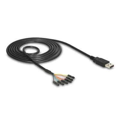 Delock USB 2.0 to Serial LVTTL Converter with 6 pin header female separately 1.8 m (3.3 V) 2