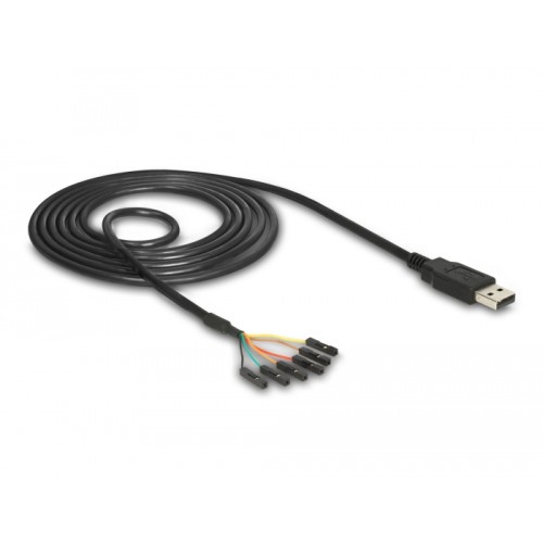 Delock USB 2.0 to Serial LVTTL Converter with 6 pin header female separately 1.8 m (3.3 V)