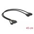 Delock Cable USB 3.0 pin header female + USB 2.0 pin header female  2 x USB 3.0 A female 45 cm