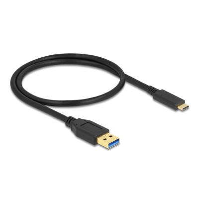 Delock SuperSpeed USB 10 Gbps (USB 3.2 Gen 2) Cable Type-A to USB Type-C™ 0.5 m 2