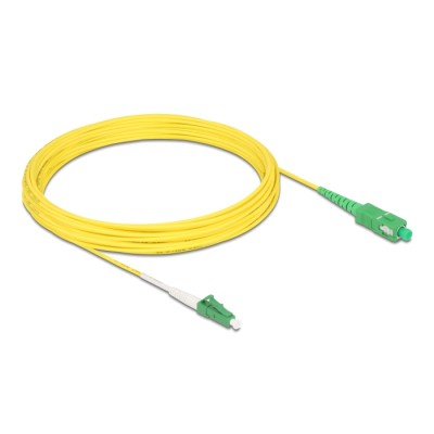 Delock Cable Optical Fibre LC-APC to SC-APC Simplex Singlemode OS2 10 m 2