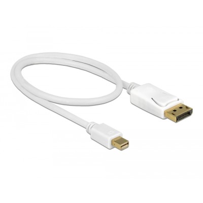 Delock Cable Mini DisplayPort 1.2 male > DisplayPort male 4K 60 Hz 0.5 m 2