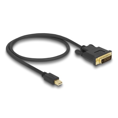Delock Cable mini DisplayPort 1.1 male  DVI 24+1 male 0,5 m 2