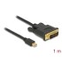 Delock Cable mini DisplayPort 1.1 male > DVI 24+1 male 1 m
