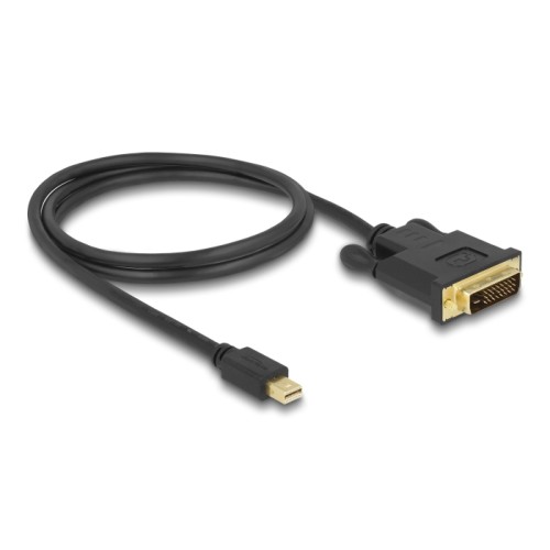 Delock Cable mini DisplayPort 1.1 male > DVI 24+1 male 1 m
