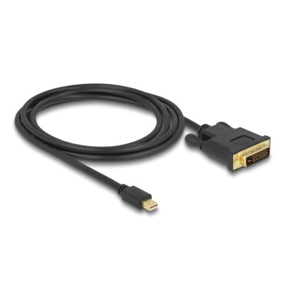 Delock Cable mini DisplayPort 1.1 male > DVI 24+1 male 2 m 2