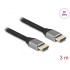 Delock Ultra High Speed HDMI Cable 48 Gbps 8K 60 Hz grey 3 m certified