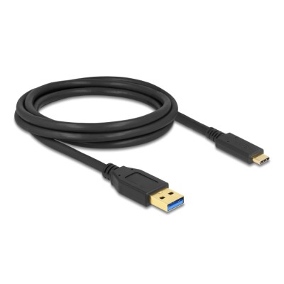 Delock SuperSpeed USB (USB 3.2 Gen 2) Cable Type-A to USB Type-C™ 2 m 2