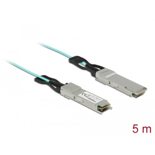 Delock Active Optical Cable QSFP+ 5 m