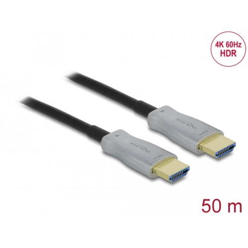 Delock Active Optical Cable HDMI 4K 60 Hz 50 m