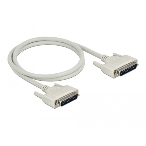 Delock Serial Cable D-Sub 25 male to male 1 m