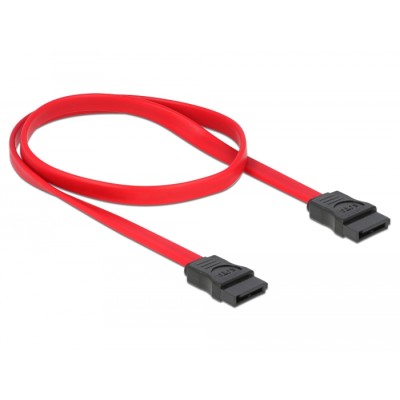 Delock SATA 3 Gb/s Cable 50 cm red 2