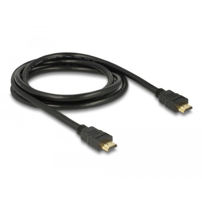 Delock Cable High Speed HDMI with Ethernet – HDMI A male  HDMI A male 4K 2.0 m 2