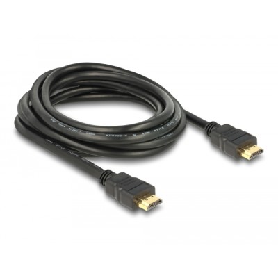 Delock Cable High Speed HDMI with Ethernet – HDMI A male  HDMI A male 4K 3 m 2