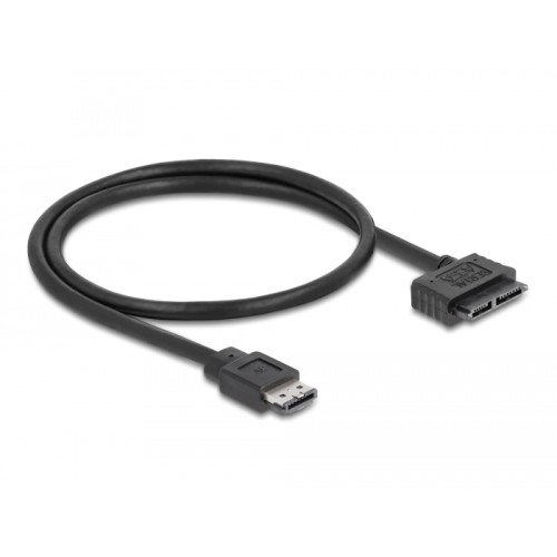 Delock Cable eSATAp  Slimline SATA13 pin 0.5 m