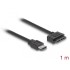 Delock Cable eSATAp  Slimline SATA13 pin 1.0 m