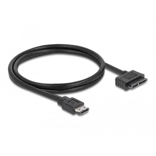 Delock Cable eSATAp  Slimline SATA13 pin 1.0 m