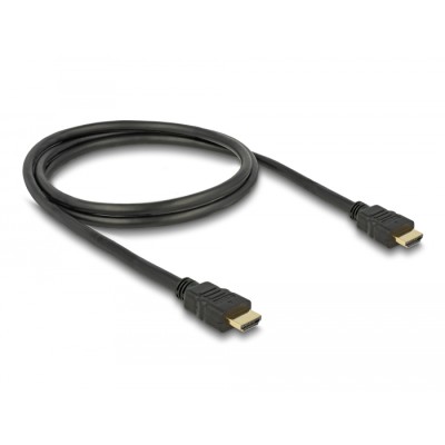 Delock Cable High Speed HDMI with Ethernet – HDMI A male > HDMI A male 4K 1.0 m 2