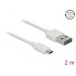 Delock Cable EASY-USB 2.0 Type-A male > EASY-USB 2.0 Type Micro-B male 2 m white