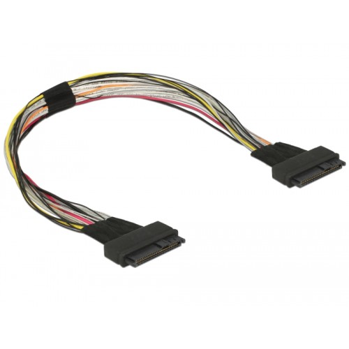 Delock Cable U.2 SFF-8639 female > U.2 SFF-8639 female 50 cm