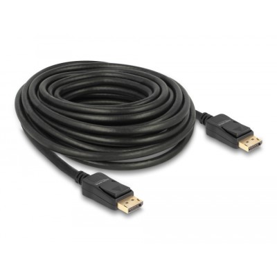 Delock Cable DisplayPort 1.2 male > DisplayPort male 4K 60 Hz 10 m 2