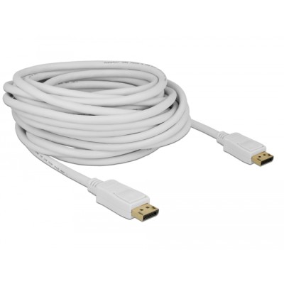 Delock Cable DisplayPort 1.2 male > DisplayPort male 4K 60 Hz 10 m 2