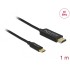 Delock USB cable Type-C to HDMI (DP Alt Mode) 4K 60 Hz 1 m coaxial