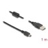 Delock Cable USB 2.0 Type-A male > USB 2.0 Mini-B male 1.0 m black