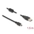 Delock Cable USB 2.0 Type-A male > USB 2.0 Mini-B male 1.5 m black