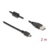 Delock Cable USB 2.0 Type-A male > USB 2.0 Mini-B male 2.0 m black