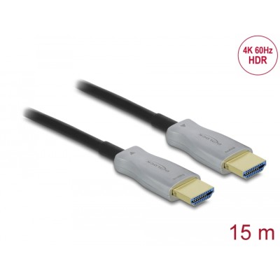 Delock Active Optical Cable HDMI 4K 60 Hz 15 m