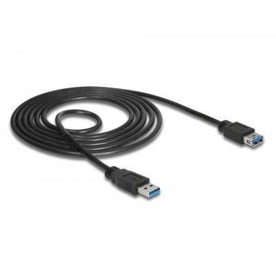 Delock Extension cable USB 3.0 Type-A male > USB 3.0 Type-A female 1.5 m black 2