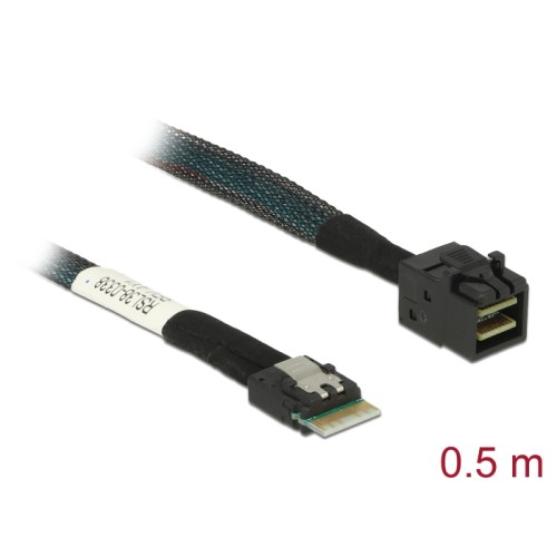 Delock Cable Slim SAS SFF-8654 4i > Mini SAS HD SFF-8643 50 cm