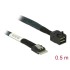 Delock Cable Slim SAS SFF-8654 4i  Mini SAS HD SFF-8643 50 cm