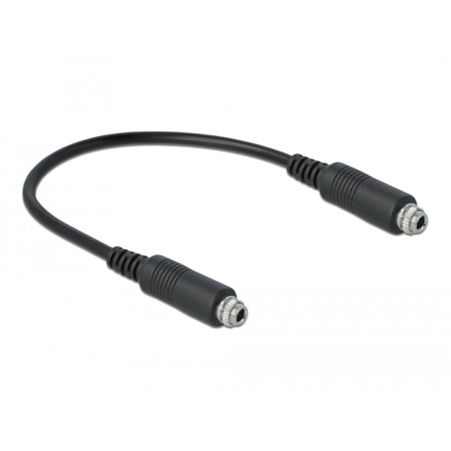 Delock Cable Stereo Jack 3.5 mm female panel-mount-Stereo Jack 3.5 mm female panel-mount 25 cm