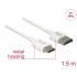 Delock Cable High Speed HDMI with Ethernet - HDMI-A male  HDMI Mini-C male 3D 4K 1.5 m Slim High Quality