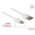 Delock Cable High Speed HDMI with Ethernet - HDMI-A male  HDMI Micro-D male 3D 4K 1.5 m Slim High Quality