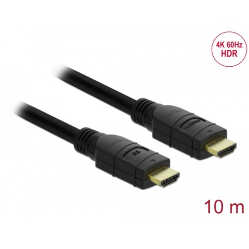 Delock Active HDMI Cable 4K 60 Hz 10 m